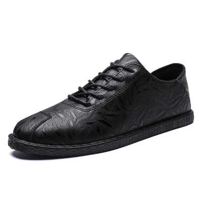 Brand Men Shoes Autumn Patent Leather Shoes Men Business Casual Office Formal Natural Leather Shoes Man Dad Flats 39 44